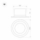 Встраиваемый светильник Arlight MS-DROP-BUILT-R105-14W Day4000 (BK, 85 deg, 230V) 041496