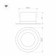 Встраиваемый светильник Arlight MS-DROP-BUILT-R137-24W Day4000 (BK, 90 deg, 230V) 041500
