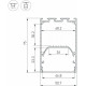Алюминиевый профиль Arlight LINE-S-5075-2500 ANOD 041845
