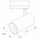 Трековый однофазный светильник Arlight LGD-SPOT-2TR-R45-7W Day4000 (BK, 24 deg, 230V) 042540