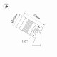 Прожектор Arlight ALT-RAY-R44-8W Day4000 (DG, 33 deg, 230V) (Arlight, IP67 Металл, 3 года) 042583
