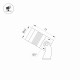 Прожектор Arlight ALT-RAY-R42-5W Warm3000 (RAL 6010, 25 deg, 230V) 042661