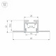 Профиль Arlight SL-LINIA20-FANTOM-2500 WHITE 043118