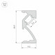 Профиль Arlight SL-BEVEL-W21-2000 ANOD 043687