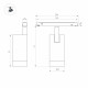 Трековый магнитный светильник Arlight MAG-ORIENT-SPOT-R35-6W Day4000-MIX (BK, 24 deg, 48V, TUYA) 043910