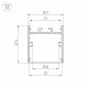 Алюминиевый профиль Arlight SL-LINE-3638-LW-3000 WHITE 043975