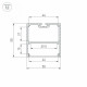 Алюминиевый профиль Arlight SL-LINE-5050-LW-3000 ANOD 043976