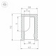 Алюминиевый профиль Arlight SL-MINI-6-H9-2000 ANOD BLACK 044082