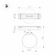 Трековый магнитный светильник Arlight MAG-VIBE-SFERO-R120-6W Day4000 (BK, 235 deg, 48V) 044166