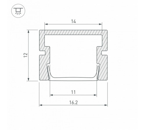 Профиль Arlight PDS-SM-2000 044334 Профиль Arlight PDS-SM-2000 044334