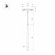 Трековый магнитный светильник Arlight MAG-ORIENT-SPOT-HANG-L500-R20-3W Day4000 (BK, 20 deg, 48V) 044505