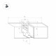 Коннектор угловой Arlight MAG-MICROCOSM-CON-FDW-L90-INT (BK, внутренний) 044525