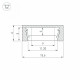 Алюминиевый профиль Arlight Arlight MIC-M-3000 ANOD 044542