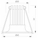 Встраиваемый светильник Arlight MS-FOGGY-BUILT-R45-5W Warm3000 (WH, 36 deg, 230V) 044621