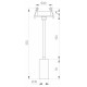 Встраиваемый спот Arlight LGD-PERISCOPE-R35-6W Day4000 (BK, 24 deg, 230V) 045193