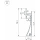 Профиль Arlight PLINTUS-H58-F-2000 BLACK 045286