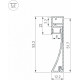 Профиль Arlight PLINTUS-H54-2000 BLACK 045433