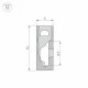 Силиконовый профиль Arlight WPH-FLEX-0616-SIDE-S9-5m BLACK 045788
