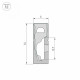 Силиконовый профиль Arlight WPH-FLEX-0616-SIDE-S9-5m FULL BLACK 045842