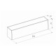 Трековый магнитный светильник Arlight MAG-FLAT-25-L200-6W Day4000 (BK, 100 deg, 24V, DALI) 046331