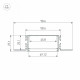 Профиль Arlight FANTOM-W49-2000 ANOD 046430