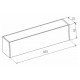 Трековый магнитный светильник Arlight MAG-FLAT-45-L405-12W Day4000 (BK, 100 deg, 24V, DALI) 046579