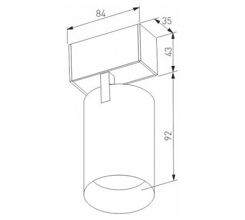 Трековый магнитный светильник Arlight MAG-SPOT-45-R85-7W Day4000 (WH, 24 deg, 24V, DALI) 046585 Трековый магнитный светильник Arlight MAG-SPOT-45-R85-7W Day4000 (WH, 24 deg, 24V, DALI) 046585