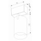 Трековый магнитный светильник Arlight MAG-SPOT-45-R85-12W Warm3000 (BK, 36 deg, 24V, DALI) 046593