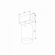 Трековый магнитный светильник Arlight MAG-SPOT-45-R65-18W Warm3000 (BK, 36 deg, 24V, DALI) 046595