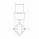 Насадка кадрирующая Arlight LGD-CROPLENS-R85 (WH) 046747