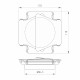 Шторки кашетирующие Arlight LGD-BARNDOORS-R85 (WH) 046761