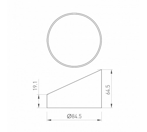 Бленда Arlight LGD-HOOD-R85 (BK) 046770 Бленда Arlight LGD-HOOD-R85 (BK) 046770