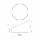 Бленда Arlight LGD-HOOD-R85 (BK) 046770