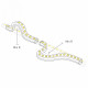 Грейзер Arlight THOR-3D-A24-25x27mm 24V Day4000 (24 W/m, IP65, 1m, wire x2) 047137