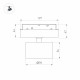 Трековый магнитный светильник Arlight MAG-ORIENT-RONDO-R90-9W Day4000-MIX 047146