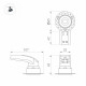 Встраиваемый светильник Arlight MS-RIALTO-TRIMLESS-R40-9W Day4000 047772