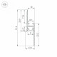 Профиль Arlight PLINTUS-FANTOM-H20-2000 ANOD 048685