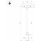 Трековый магнитный светильник Arlight MAG-ORIENT-SPOT-FLEX-R25-3W Warm3000 (BK, 24 deg, 48V) 049562