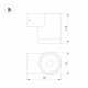 Уличный настенный светильник Arlight LGD-RAY-WALL-R65-12W Day4000 050152