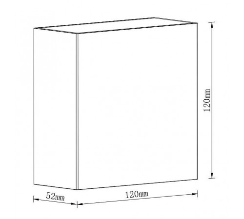 Настенный светильник ARTE Lamp A1445AL-1BK Настенный светильник ARTE Lamp A1445AL-1BK