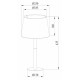 Настольная лампа ARTE Lamp A2102LT-1WH