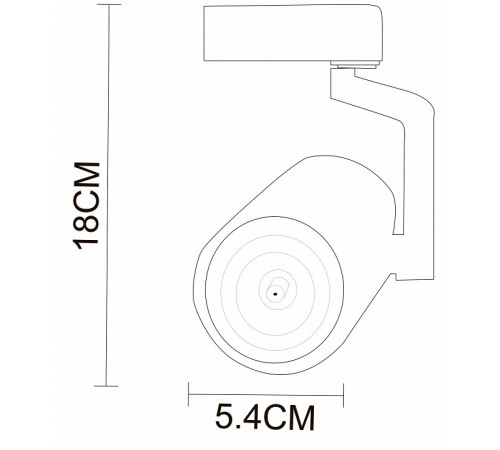 Трековый светодиодный светильник Arte Lamp Traccia A2310PL-1WH