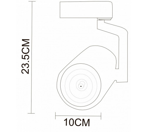 Трековый светодиодный светильник Arte Lamp Traccia A2330PL-1WH