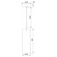 Подвесной светильник Arte Lamp Lanterna A3606SP-8BK