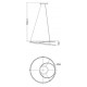 Подвесная люстра Arte Lamp Millo A3893SP-30BK