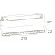 Трековый светильник Arte Lamp Linea A4638PL-1WH