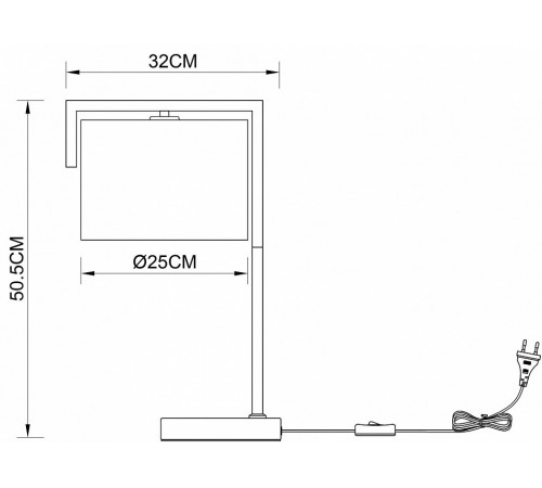 Настольная лампа Arte Lamp Aperol A5031LT-1PB Настольная лампа Arte Lamp Aperol A5031LT-1PB