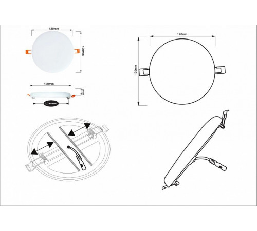 Накладной светильник ARTE Lamp A7982PL-1WH Накладной светильник ARTE Lamp A7982PL-1WH
