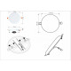 Накладной светильник ARTE Lamp A7983PL-1WH