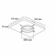 Закладная для монтажа светильников Arte Lamp Ducre-Accessories A809001